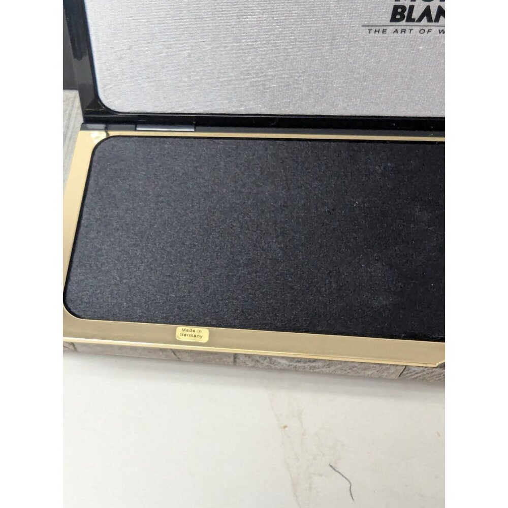 Used Mont Blanc Pen Presentation Box, Service Booklet, Storage Box  ** BOX ONLY - Picture 7 of 15